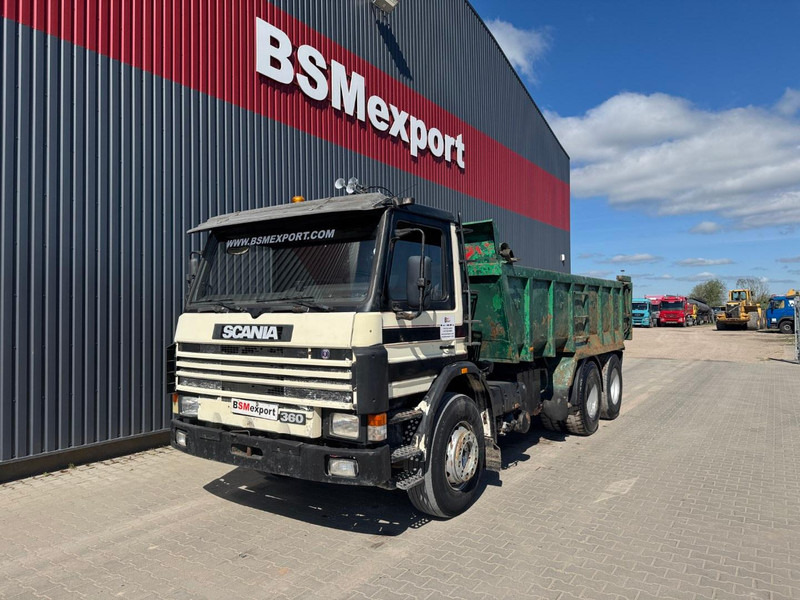 Scania P 113 HL - Billenőplatós teherautó: 1 kép. Scania P 113 HL - Billenőplatós teherautó: 1 kép.