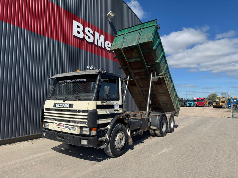Scania P 113 HL - Billenőplatós teherautó: 5 kép. Scania P 113 HL - Billenőplatós teherautó: 5 kép.