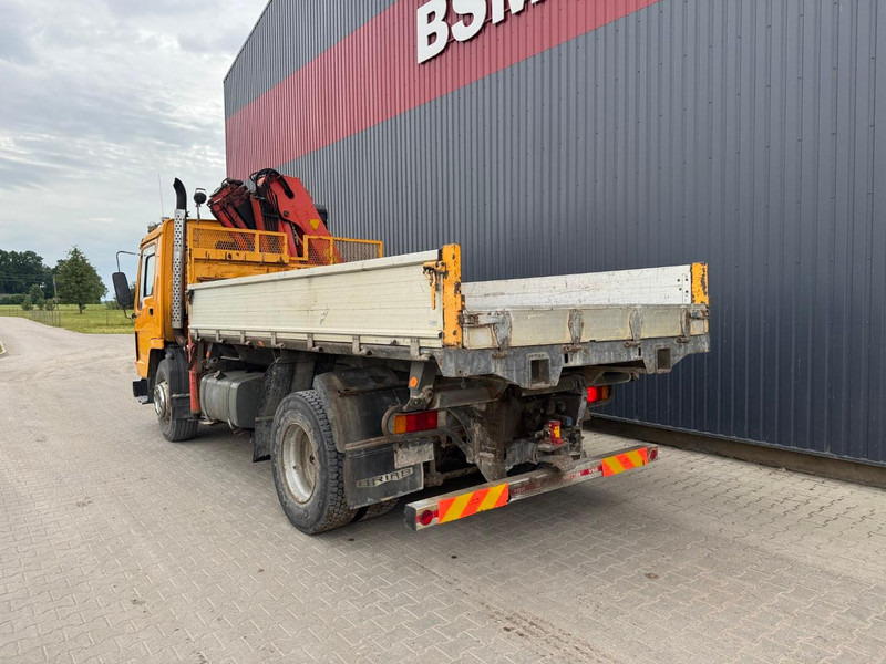 Volvo FL 10 + Palfinger PK 105 B - 3 - Billenőplatós teherautó, Darus autó: 4 kép. Volvo FL 10 + Palfinger PK 105 B - 3 - Billenőplatós teherautó, Darus autó: 4 kép.