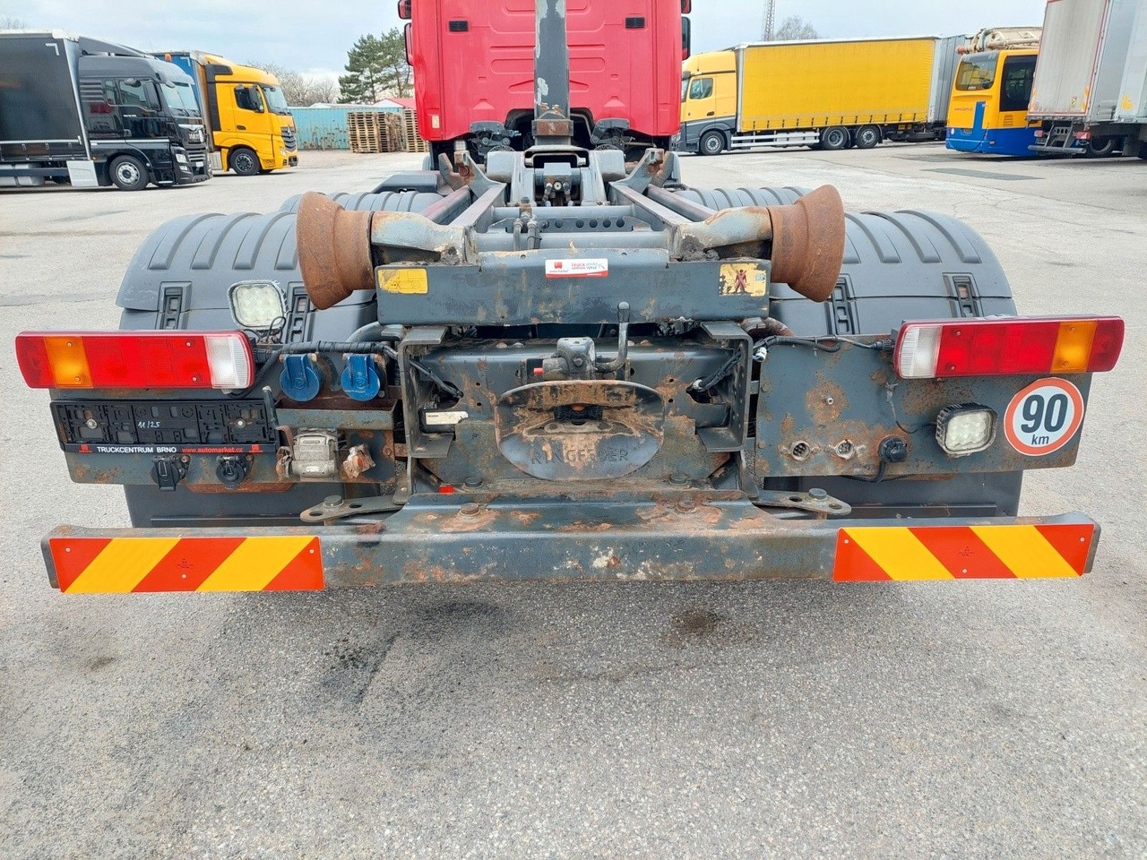 Horgos rakodó teherautó Scania R 400 LB 6x2/4 Meiller RK 20.65: 9 kép.