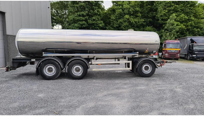 ETA 17500 L INSULATED INOX TANK - 1 COMP - Tartályos pótkocsi: 4 kép. ETA 17500 L INSULATED INOX TANK - 1 COMP - Tartályos pótkocsi: 4 kép.
