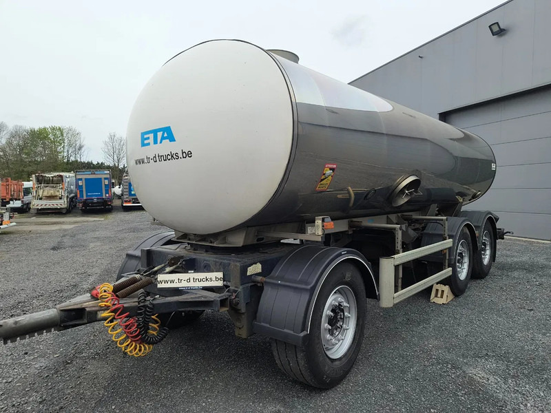 ETA INSULATED INOX TANK 16500L - Tartályos pótkocsi: 1 kép. ETA INSULATED INOX TANK 16500L - Tartályos pótkocsi: 1 kép.