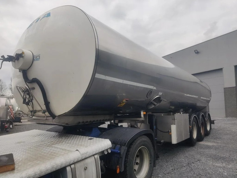 ETA TANK FOR MILK / WATER - 29000 L - STAINLESS STEEL/INOX - Tartályos félpótkocsi: 1 kép. ETA TANK FOR MILK / WATER - 29000 L - STAINLESS STEEL/INOX - Tartályos félpótkocsi: 1 kép.