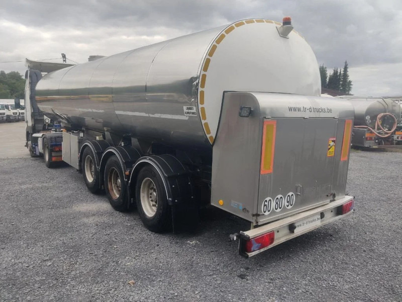 ETA TANK FOR MILK / WATER - 29000 L - STAINLESS STEEL/INOX - Tartályos félpótkocsi: 5 kép. ETA TANK FOR MILK / WATER - 29000 L - STAINLESS STEEL/INOX - Tartályos félpótkocsi: 5 kép.