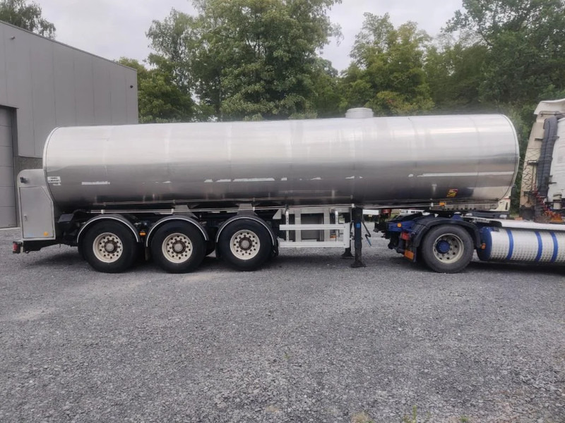 ETA TANK FOR MILK / WATER - 29000 L - STAINLESS STEEL/INOX - Tartályos félpótkocsi: 4 kép. ETA TANK FOR MILK / WATER - 29000 L - STAINLESS STEEL/INOX - Tartályos félpótkocsi: 4 kép.