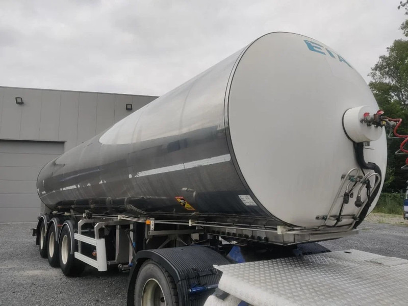ETA TANK FOR MILK / WATER - 29000 L - STAINLESS STEEL/INOX - Tartályos félpótkocsi: 2 kép. ETA TANK FOR MILK / WATER - 29000 L - STAINLESS STEEL/INOX - Tartályos félpótkocsi: 2 kép.