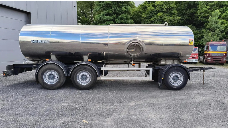 MAISONNEUVE 17500 L INSULATED INOX TANK - 1 COMP - Tartályos pótkocsi: 4 kép. MAISONNEUVE 17500 L INSULATED INOX TANK - 1 COMP - Tartályos pótkocsi: 4 kép.