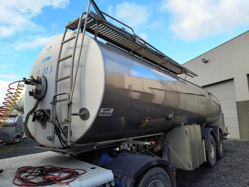 MAISONNEUVE 25000L INSULATED INOX TANK - Tartályos félpótkocsi: 1 kép. MAISONNEUVE 25000L INSULATED INOX TANK - Tartályos félpótkocsi: 1 kép.