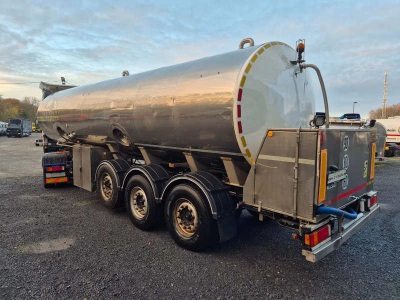 MAISONNEUVE 29000L INSULATED INOX TANK - 1 COMP - HYDRAULIC PUMP - Tartályos félpótkocsi: 3 kép. MAISONNEUVE 29000L INSULATED INOX TANK - 1 COMP - HYDRAULIC PUMP - Tartályos félpótkocsi: 3 kép.