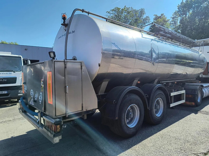 MAISONNEUVE INSULATED INOX TANK 25000 L - 1 COMP - PUMP - Tartályos félpótkocsi: 4 kép. MAISONNEUVE INSULATED INOX TANK 25000 L - 1 COMP - PUMP - Tartályos félpótkocsi: 4 kép.