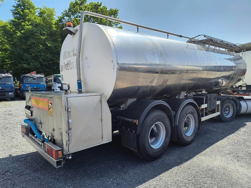 Magyar 25000L INSULATED INOX TANK - PUMP - Tartályos félpótkocsi: 4 kép. Magyar 25000L INSULATED INOX TANK - PUMP - Tartályos félpótkocsi: 4 kép.