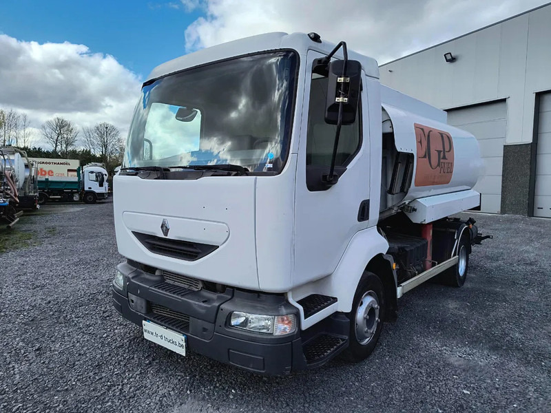 Renault Midlum 220 8000L FUEL / CARBURANT TANK - 3 COMP/ A LAMES - Tartályos teherautó: 1 kép. Renault Midlum 220 8000L FUEL / CARBURANT TANK - 3 COMP/ A LAMES - Tartályos teherautó: 1 kép.