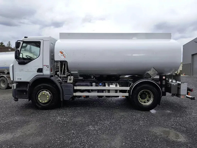 Tartályos teherautó a következők szállításához üzemanyag Renault Premium 280 13500L FUEL / CARBURANT TRUCK - 4 COMP - LEAF/LAMES: 8 kép.
