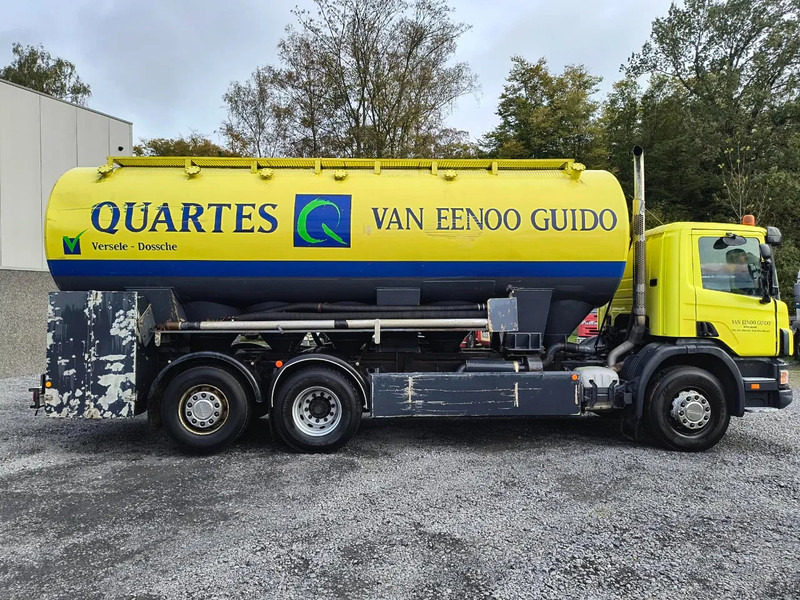 Scania 94 G.300 6X2 FOODBULK SILO - 8 COMP. - STEERING AXLE - Tartályos teherautó: 4 kép. Scania 94 G.300 6X2 FOODBULK SILO - 8 COMP. - STEERING AXLE - Tartályos teherautó: 4 kép.