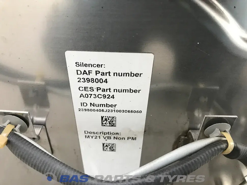 DAF - Hangtompító - Teherautó: 5 kép. DAF - Hangtompító - Teherautó: 5 kép.