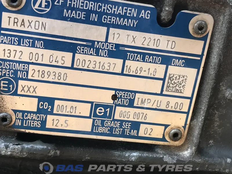 DAF XF G2 - Sebességváltó - Teherautó: 5 kép. DAF XF G2 - Sebességváltó - Teherautó: 5 kép.