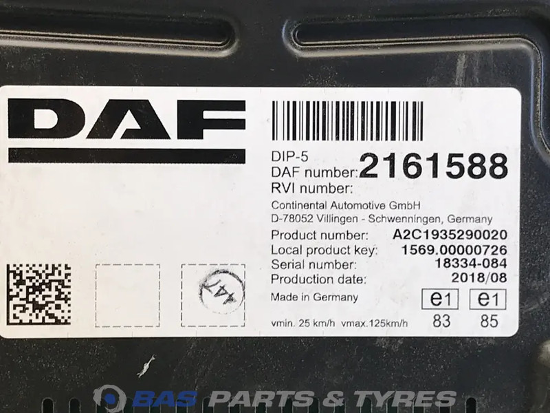 DAF XF106 - Műszerfal - Teherautó: 3 kép. DAF XF106 - Műszerfal - Teherautó: 3 kép.