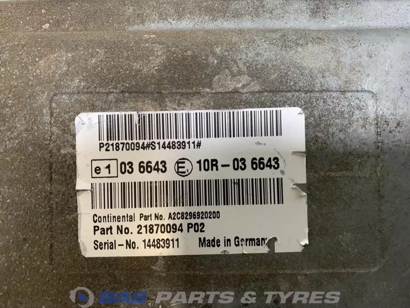 Volvo Regeleenheid Ad-Blue Volvo 21870094 - ECU - Teherautó: 3 kép. Volvo Regeleenheid Ad-Blue Volvo 21870094 - ECU - Teherautó: 3 kép.