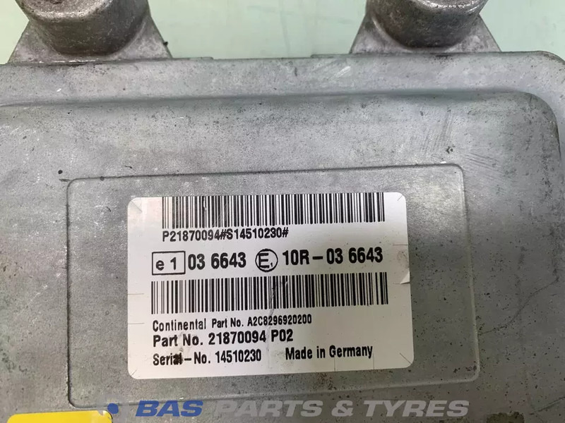 Volvo Regeleenheid Ad-Blue Volvo 21870094 - ECU - Teherautó: 3 kép. Volvo Regeleenheid Ad-Blue Volvo 21870094 - ECU - Teherautó: 3 kép.