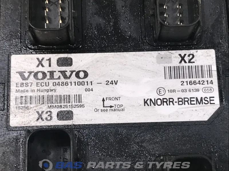 Volvo Regeleenheid EBS Volvo 21933116 - ECU - Teherautó: 2 kép. Volvo Regeleenheid EBS Volvo 21933116 - ECU - Teherautó: 2 kép.