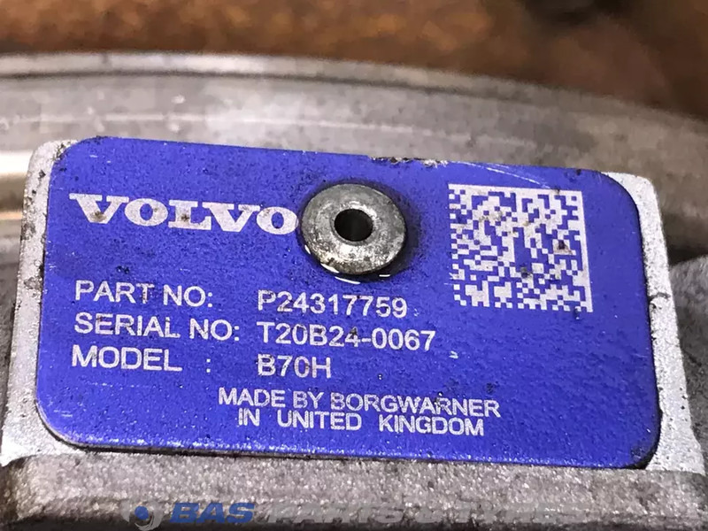 Volvo Turbocompressor Volvo 24317759 - Turbó - Teherautó: 5 kép. Volvo Turbocompressor Volvo 24317759 - Turbó - Teherautó: 5 kép.