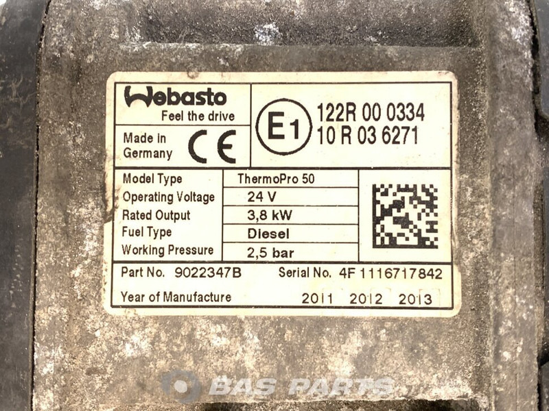 Webasto TP50 Standkachel A 001 830 31 20 - Fűtés/ Szellőzés gep - Teherautó: 5 kép. Webasto TP50 Standkachel A 001 830 31 20 - Fűtés/ Szellőzés gep - Teherautó: 5 kép.