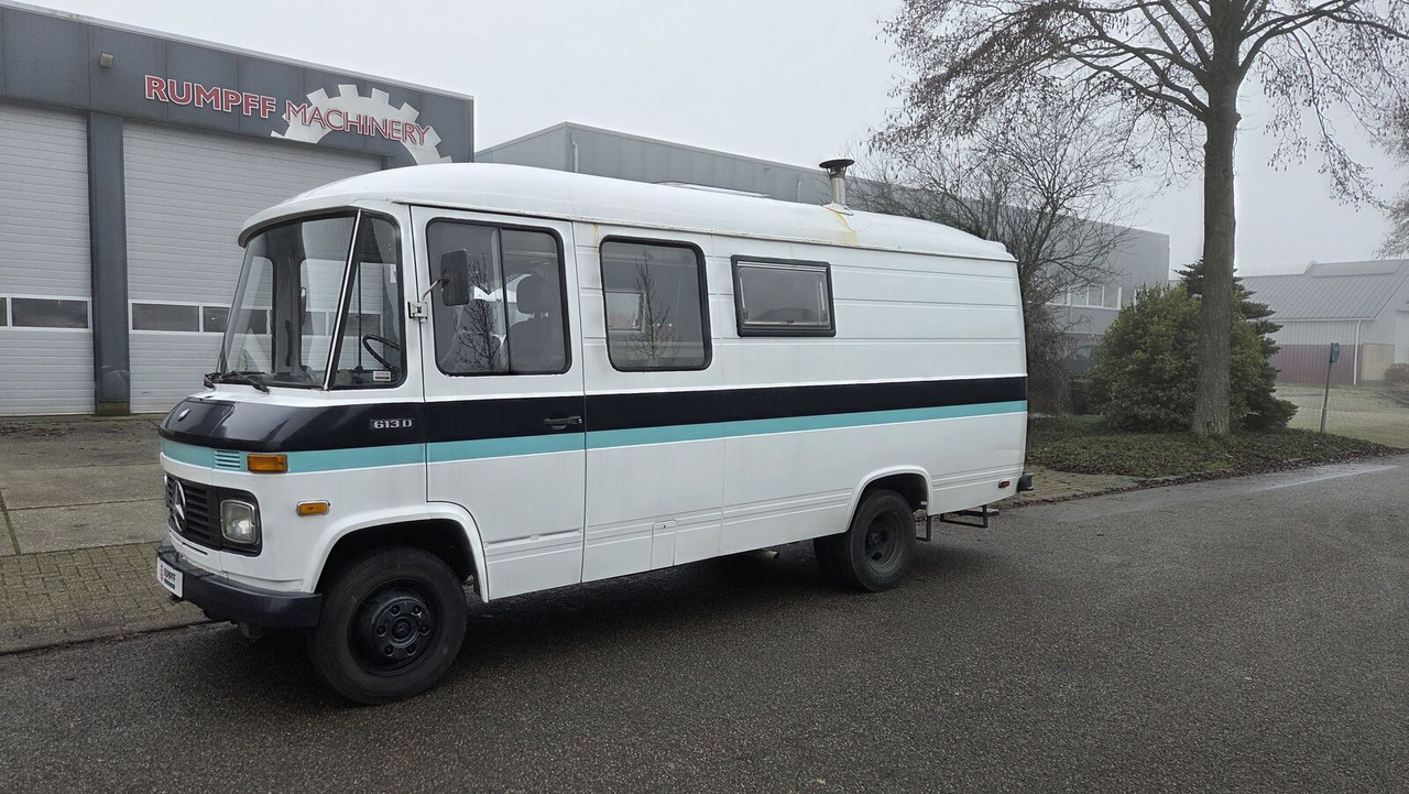 Mercedes-Benz L407 DG oldtimer camper buscamper - Kempingautó: 1 kép. Mercedes-Benz L407 DG oldtimer camper buscamper - Kempingautó: 1 kép.