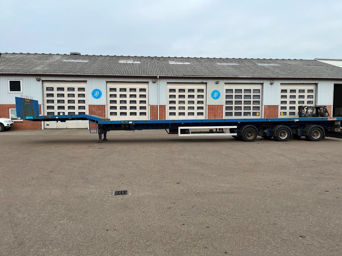 Nooteboom 0SDS - Platós félpótkocsi: 2 kép. Nooteboom 0SDS - Platós félpótkocsi: 2 kép.