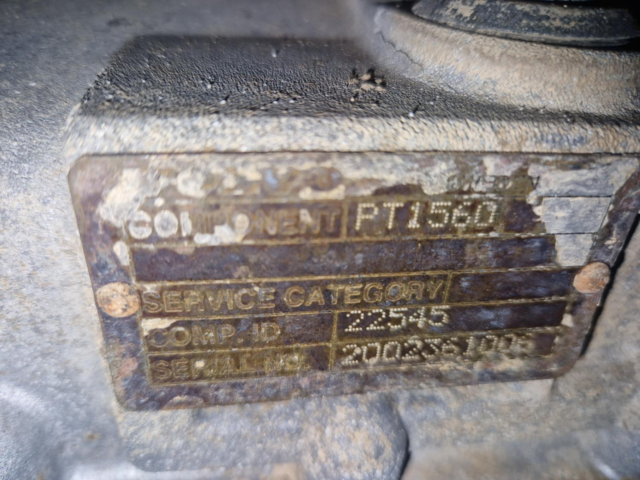 VOLVO PT1560 (VOLVO A25D)  - Erőátvitel - Csuklós dömper: 3 kép. VOLVO PT1560 (VOLVO A25D)  - Erőátvitel - Csuklós dömper: 3 kép.
