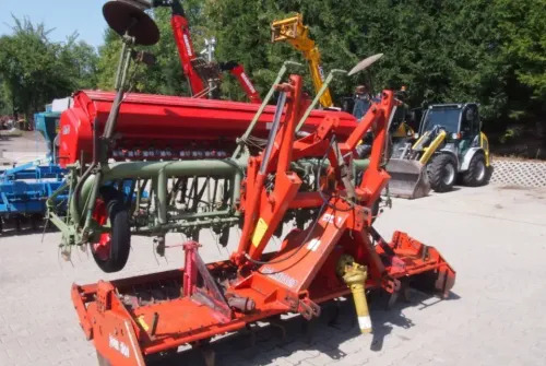 Agregat uprawowo-siewny Kuhn HRB 301 2000 brona aktywna wirująca KUHN NODET - Kombinált vetőgép: 1 kép. Agregat uprawowo-siewny Kuhn HRB 301 2000 brona aktywna wirująca KUHN NODET - Kombinált vetőgép: 1 kép.