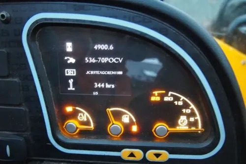 Teleszkópos rakodó Ładowarka teleskopowa JCB 536-70 agri 2015 agri: 7 kép.