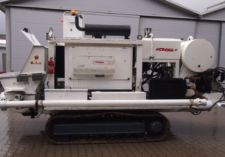 Pompa do betonu Mecbo Cartrack P4,65 APV 70bar 2009 Pompa do betonu MECBO P4,65 na gąsienicach - Stabil betonszivattyú: 3 kép. Pompa do betonu Mecbo Cartrack P4,65 APV 70bar 2009 Pompa do betonu MECBO P4,65 na gąsienicach - Stabil betonszivattyú: 3 kép.