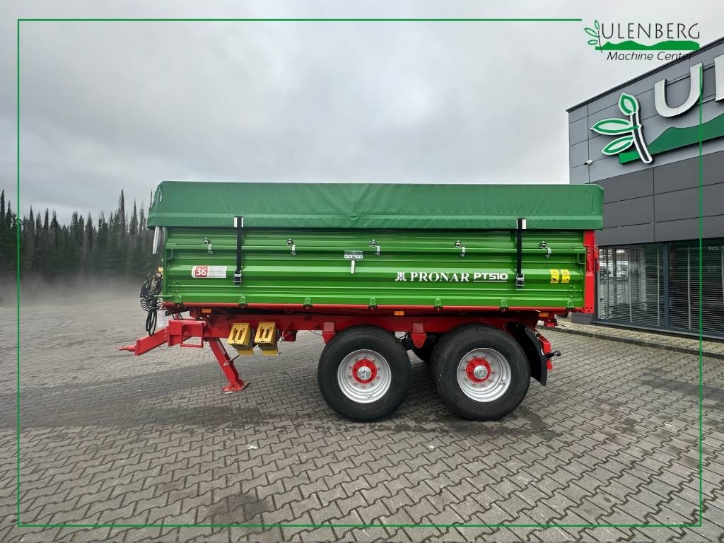 Pronar PT 510 - Mezőgazdasági billenőpótkocsi: 5 kép. Pronar PT 510 - Mezőgazdasági billenőpótkocsi: 5 kép.