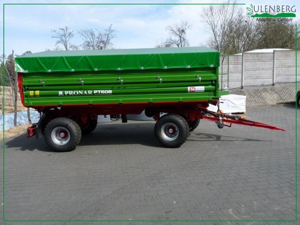 Pronar PT608 - Mezőgazdasági pótkocsi: 4 kép. Pronar PT608 - Mezőgazdasági pótkocsi: 4 kép.