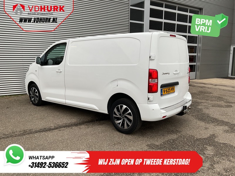 Citroën Jumpy 2.0 HDI 125 pk L2 NL Auto/ 3 Pers./ Climate/ 2.5t Trekverm./ Carplay/ Camera/ PDC/ Cruise - Kis furgon: 2 kép. Citroën Jumpy 2.0 HDI 125 pk L2 NL Auto/ 3 Pers./ Climate/ 2.5t Trekverm./ Carplay/ Camera/ PDC/ Cruise - Kis furgon: 2 kép.
