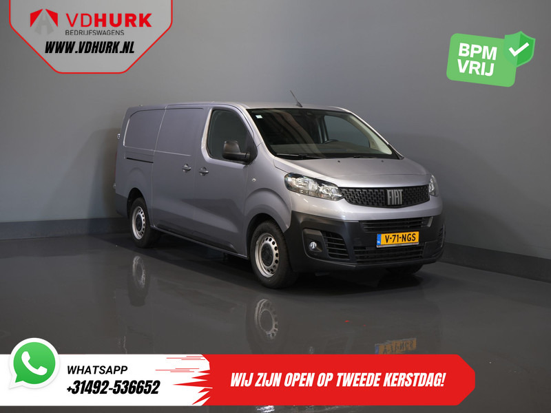 Fiat Scudo 2.0 MJ 145 pk L3 BPM VRIJ! Adapt.Cruise/ Climate/ Keyless/ Carplay/ Camera/ PDC - Furgon: 1 kép. Fiat Scudo 2.0 MJ 145 pk L3 BPM VRIJ! Adapt.Cruise/ Climate/ Keyless/ Carplay/ Camera/ PDC - Furgon: 1 kép.