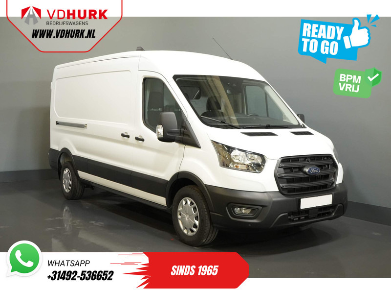 Ford Transit 350 2.0 TDCI 130 pk Aut. L3H2 Trend BPM VRIJ/ Cruise/ PDC V+A/ DAB/ Airco - Furgon: 1 kép. Ford Transit 350 2.0 TDCI 130 pk Aut. L3H2 Trend BPM VRIJ/ Cruise/ PDC V+A/ DAB/ Airco - Furgon: 1 kép.