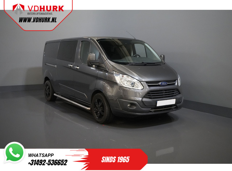 Ford Transit Custom 2.0 TDCI 170 pk E6 Aut. L2 Limited DC Dubbel Cabine BPM VRIJ 2x Schuifdeur/ Stoelverw./ Navi/ Cruise/ Camera/ PDC/ Trekhaak - Kis furgon, Duplakabinos kisteherautó: 1 kép. Ford Transit Custom 2.0 TDCI 170 pk E6 Aut. L2 Limited DC Dubbel Cabine BPM VRIJ 2x Schuifdeur/ Stoelverw./ Navi/ Cruise/ Camera/ PDC/ Trekhaak - Kis furgon, Duplakabinos kisteherautó: 1 kép.