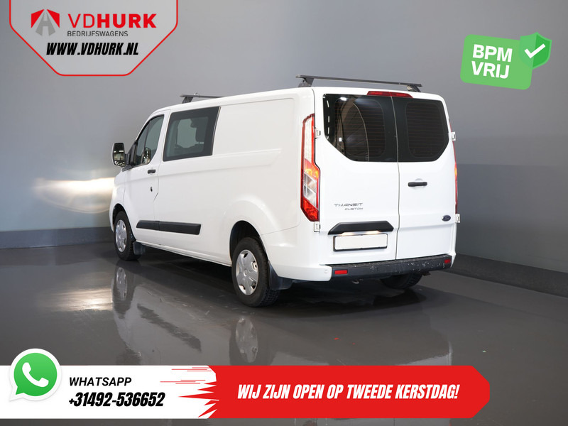 Ford Transit Custom 2.0 TDCI L2 Trend DC Dubbel Cabine BPM VRIJ! Stoelverw./ Carplay/ 2.7t Trekverm./ Navi/ PDC/ Cruise - Kis furgon, Duplakabinos kisteherautó: 2 kép. Ford Transit Custom 2.0 TDCI L2 Trend DC Dubbel Cabine BPM VRIJ! Stoelverw./ Carplay/ 2.7t Trekverm./ Navi/ PDC/ Cruise - Kis furgon, Duplakabinos kisteherautó: 2 kép.