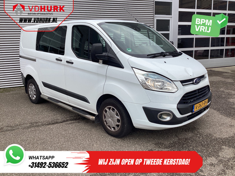 Ford Transit Custom 2.2 TDCI Trend Dubbel Cabine EXPORT Cruise/ Camera/ PDC/ Sidebars/ Airco - Kis furgon, Duplakabinos kisteherautó: 1 kép. Ford Transit Custom 2.2 TDCI Trend Dubbel Cabine EXPORT Cruise/ Camera/ PDC/ Sidebars/ Airco - Kis furgon, Duplakabinos kisteherautó: 1 kép.