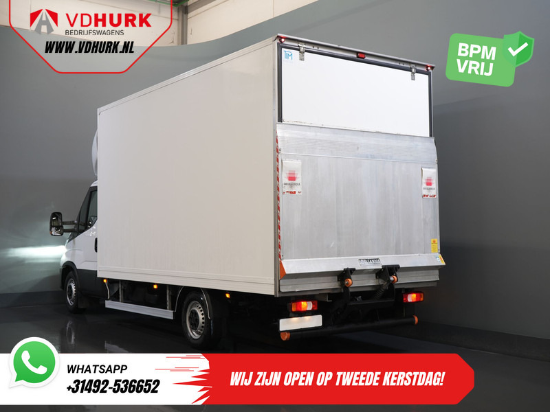 Iveco Daily 35S18HV 3.0 Aut. ZF BPM VRIJ! Bakwagen Laadklep/ LED/ Spoiler/ 3.5T Trekverm./ Gev.stoel/ Adapt.Cruise/ Navi/ Carplay/ Climate/ - Dobozos kisteherautó: 2 kép. Iveco Daily 35S18HV 3.0 Aut. ZF BPM VRIJ! Bakwagen Laadklep/ LED/ Spoiler/ 3.5T Trekverm./ Gev.stoel/ Adapt.Cruise/ Navi/ Carplay/ Climate/ - Dobozos kisteherautó: 2 kép.