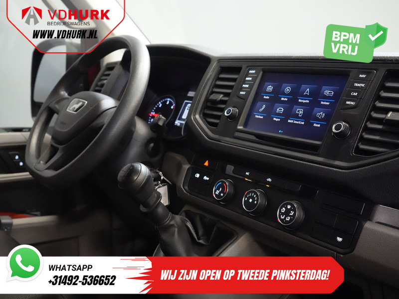 MAN TGE 2.0 TDI L3H2 BPM VRIJ! 3 Pers./ 2.5t Trekverm./ Carplay/ Betimmerd/ Cruise/ Navi/ Camera - Kis furgon: 3 kép. MAN TGE 2.0 TDI L3H2 BPM VRIJ! 3 Pers./ 2.5t Trekverm./ Carplay/ Betimmerd/ Cruise/ Navi/ Camera - Kis furgon: 3 kép.