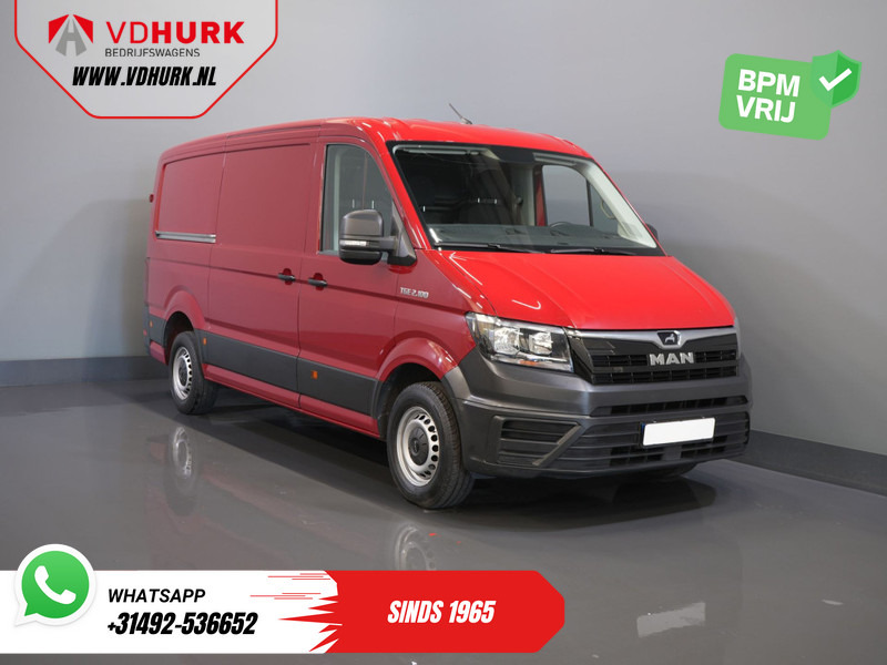 MAN TGE 2.0 TDI L3H2 BPM VRIJ! 3 Pers./ 2.5t Trekverm./ Carplay/ Betimmerd/ Cruise/ Navi/ Camera - Kis furgon: 1 kép. MAN TGE 2.0 TDI L3H2 BPM VRIJ! 3 Pers./ 2.5t Trekverm./ Carplay/ Betimmerd/ Cruise/ Navi/ Camera - Kis furgon: 1 kép.