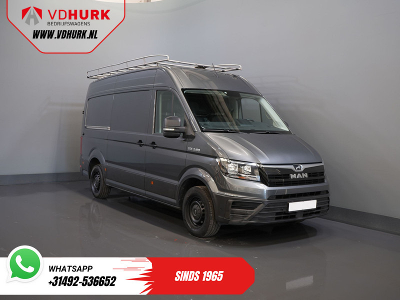 MAN TGE 35 2.0 180 pk DSG Aut. L3H3 BPM VRIJ! Imperiaal+Ladder/ Carplay/ Gev.stoel/ Inrichting/ Camera/ PDC/ Cruise/ Trekhaak/ Airco - Furgon: 1 kép. MAN TGE 35 2.0 180 pk DSG Aut. L3H3 BPM VRIJ! Imperiaal+Ladder/ Carplay/ Gev.stoel/ Inrichting/ Camera/ PDC/ Cruise/ Trekhaak/ Airco - Furgon: 1 kép.
