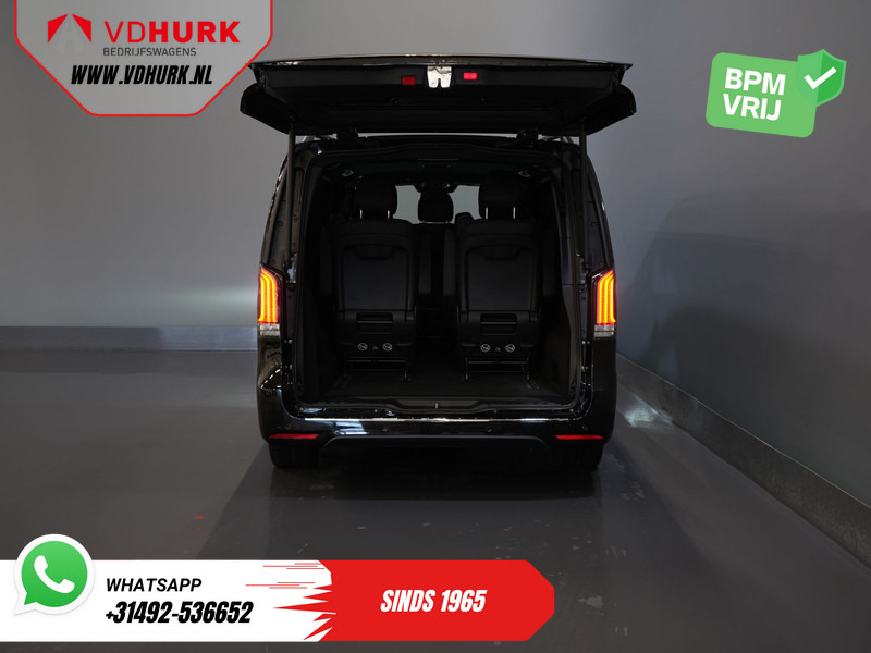Mercedes-Benz EQV 300 90 kWh 365km WLTP 2xElek.Schuif/ Elek.Klep/ Airmatic/ Adapt.Cruise/ LED/ Leder/ Carplay/ Standkachel/ 18"LMV/ Stoelverw. - Minibusz, Elektromos busz: 5 kép. Mercedes-Benz EQV 300 90 kWh 365km WLTP 2xElek.Schuif/ Elek.Klep/ Airmatic/ Adapt.Cruise/ LED/ Leder/ Carplay/ Standkachel/ 18"LMV/ Stoelverw. - Minibusz, Elektromos busz: 5 kép.
