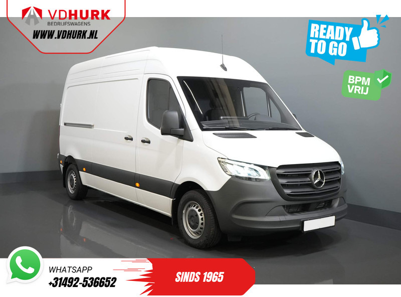 Mercedes-Benz Sprinter 211 Aut. L2H2 BPM VRIJ/ LED/ Standkachel/ Stoelverw./ Airco/ Carplay/ Camera/ Cruise/ Trekhaak - Kis furgon: 1 kép. Mercedes-Benz Sprinter 211 Aut. L2H2 BPM VRIJ/ LED/ Standkachel/ Stoelverw./ Airco/ Carplay/ Camera/ Cruise/ Trekhaak - Kis furgon: 1 kép.