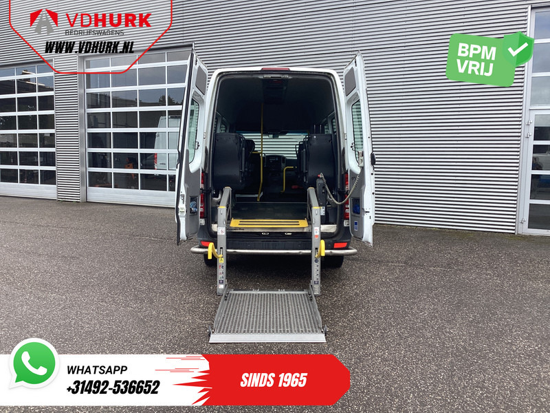 Mercedes-Benz Sprinter 313 2.2 CDI Aut. L2H2 €11.132 Incl. BTW BPM VRIJ! EXPORT ONLY Combi/ 9 Persoons/ Kombi/ 9P/ Airco/ Rolstoellift/ Gev.stoel - Minibusz, Kisbusz: 5 kép. Mercedes-Benz Sprinter 313 2.2 CDI Aut. L2H2 €11.132 Incl. BTW BPM VRIJ! EXPORT ONLY Combi/ 9 Persoons/ Kombi/ 9P/ Airco/ Rolstoellift/ Gev.stoel - Minibusz, Kisbusz: 5 kép.