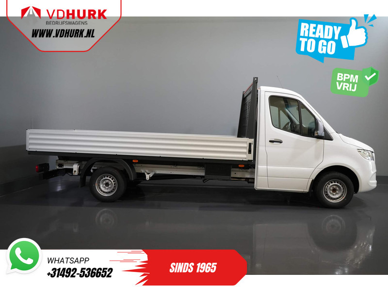 Platós kisteherautó Mercedes-Benz Sprinter 317 CDI Aut. L3 Open laadbak/ 3.5t Trekverm./ MBUX/ 4.3m bak/ Stoelverw./ Cruise/ Trekhaak: 10 kép.