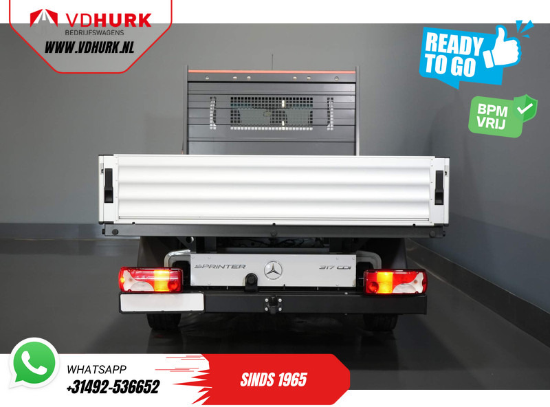 Platós kisteherautó Mercedes-Benz Sprinter 317 CDI Aut. L3 Open laadbak/ 3.5t Trekverm./ MBUX/ 4.3m bak/ Stoelverw./ Cruise/ Trekhaak: 6 kép.