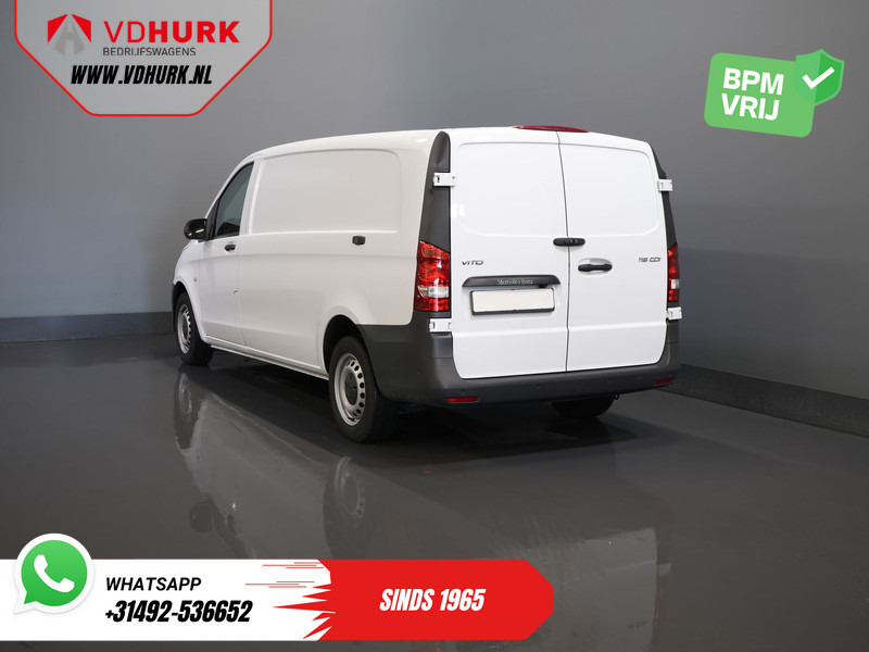 Mercedes-Benz Vito 116 CDI Aut. L2 BPM VRIJ! Carplay/ Stoelverw./ 270Gr. Deuren/ Cruise/ Airco/ Navi/ Camera/ PDC - Kis furgon: 2 kép. Mercedes-Benz Vito 116 CDI Aut. L2 BPM VRIJ! Carplay/ Stoelverw./ 270Gr. Deuren/ Cruise/ Airco/ Navi/ Camera/ PDC - Kis furgon: 2 kép.